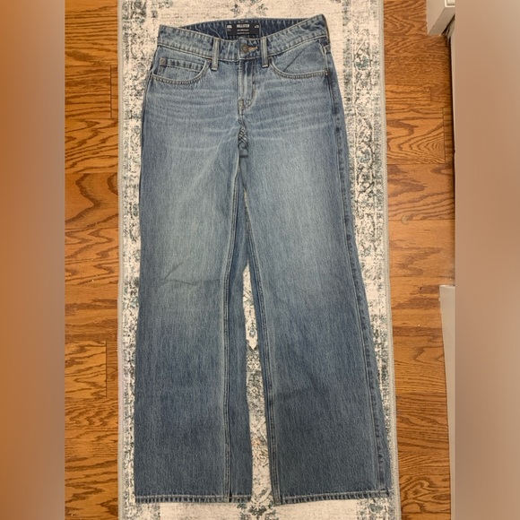 Hollister Low Rise Medium Baggy Jeans Sz 23L - Picture 2 of 4